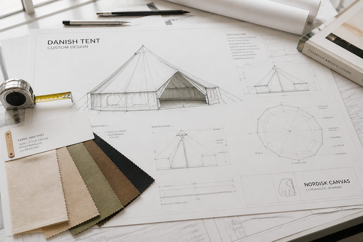Tent design drawings