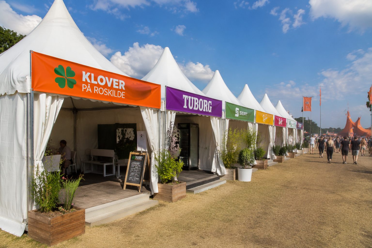 Event marquee Roskilde Festival