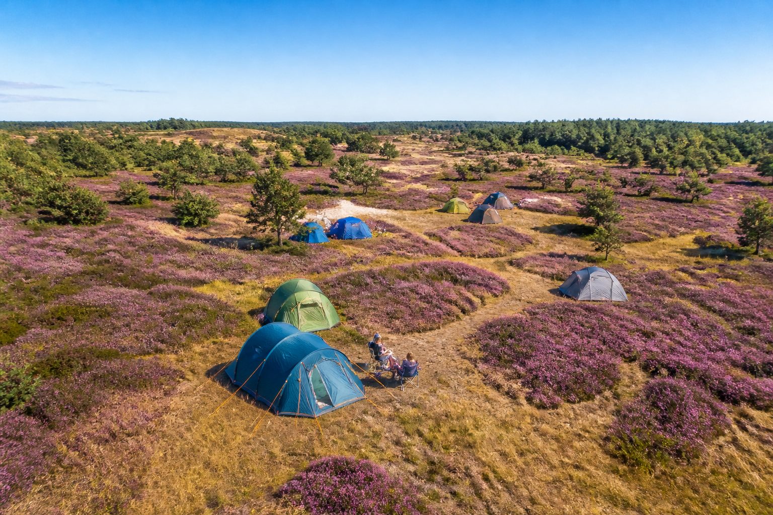Glamping bell tents Denmark
